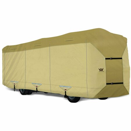 EEVELLE S2 EXPEDITION Series, Class A RV Cover, Tan Color, Fits 37-38ft Long RV EX2A3738T